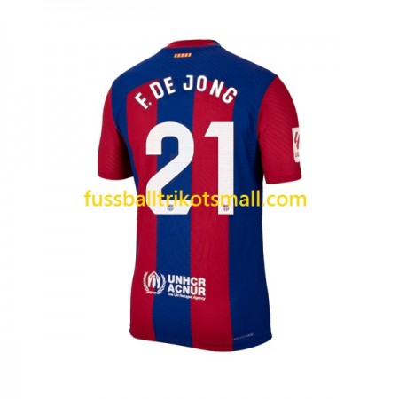 Fußballtrikots FC Barcelona Frenkie de Jong 21 2023-2024 Kurzarm Heimtrikotsatz kaufen